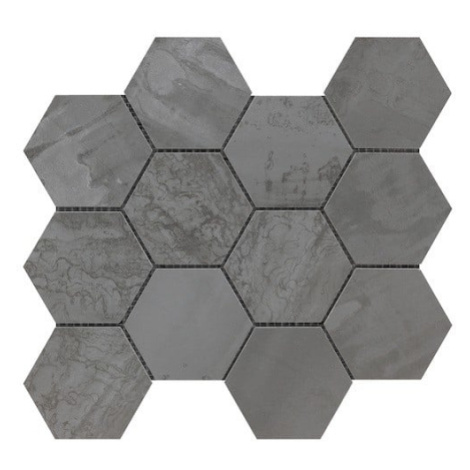 Mozaika Sintesi Met Arch steel 30x34 cm mat MA12464