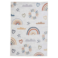 Krémový dětský koberec 80x150 cm Vida Kids Rainbow – Think Rugs