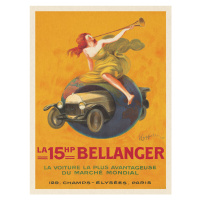 Obrazová reprodukce The 15hp Bellanger, Leonetto Cappiello, 30 × 40 cm