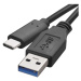 Rychlonabíjecí a datový kabel USB-A 3.0 / USB-C 3.1, Quick Charge, 1 m, černý