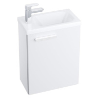 Koupelnová skříňka pod umyvadlo Ravak Chrome II 40x50x22 cm bílá lesk X000001782