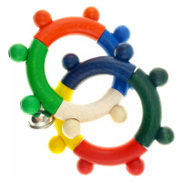 Hess Chrastítko dva kroužky barevné