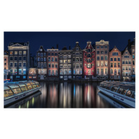 Umělecká fotografie Amsterdam colors, Fran Osuna, (40 x 22.5 cm)