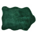 Kontrast Kusový koberec s krátkým vlasem OSLO 60 x 85 cm - tmavě zelený