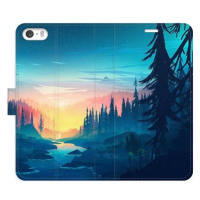 iSaprio flip pouzdro Magical Landscape pro iPhone 5/5S/SE