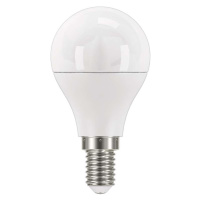 LED žárovka Classic Mini Globe / E14 / 7,3 W (60 W) / 806 lm / teplá bílá