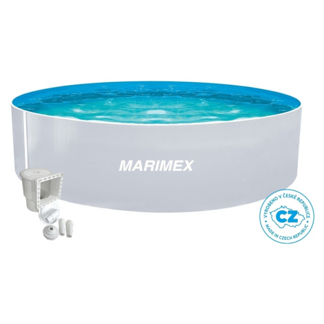 Bazén Orlando 3,66x0,91 m s příslušenstvím - motiv bilý Marimex