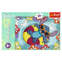 Puzzle Lilo&Stitch Na prázdninách 30 dílků