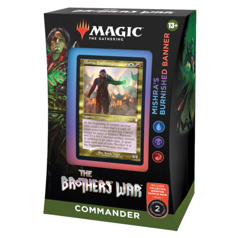 Wizards of the Coast Magic The Gathering - The Brothers War Commander Deck Varianta: Mishra