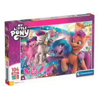 Clementoni - Puzzle 104 My Little Pony tančí MAXI