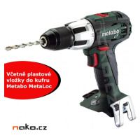 METABO BS 18 LT aku vrtačka bez baterií s vložkou do kufru MetaLoc 60210289