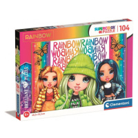 Clementoni: Puzzle 104 ks - Rainbow High - Brilliant