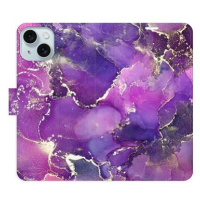 iSaprio Purple Marble pro iPhone 15 Plus