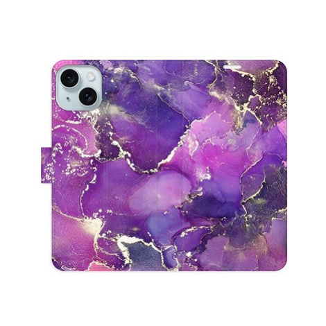 iSaprio Purple Marble pro iPhone 15 Plus