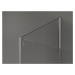 MEXEN/S Kioto Sprchová zástěna WALK-IN 90 x 70 cm, černý vzor, chrom 800-090-212-01-70-070