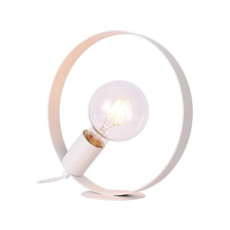 Stolní lampa NEXO 1xE27/40W/230V bílá Donoci
