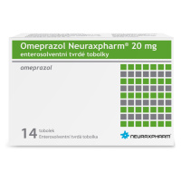 Omeprazol Neuraxpharm 20mg 14 tobolek