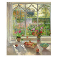 Timothy Easton - Obrazová reprodukce Autumn Fruit and Flowers, 2001, (35 x 40 cm)
