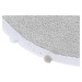 Lorena Canals koberce Pro zvířata: Pratelný koberec Bubbly Light Grey kruh - 120x120 (průměr) kr