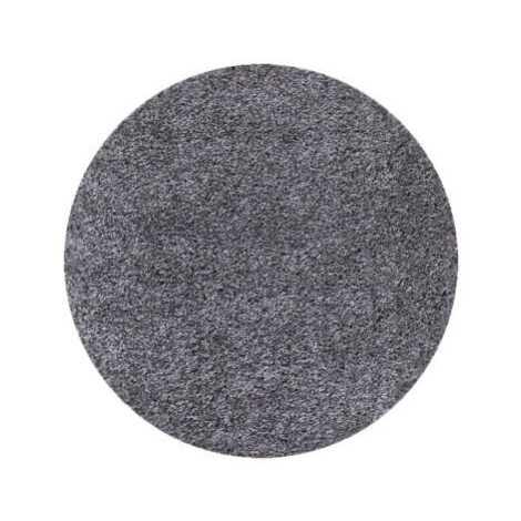 Kusový koberec Dream Shaggy 4000 Grey kruh FOR LIVING