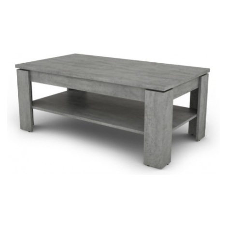 Konferenční stolek Inter, šedý beton Asko