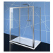 Polysan EASY LINE třístěnný sprchový kout 1400x700mm, L/P varianta, čiré sklo
