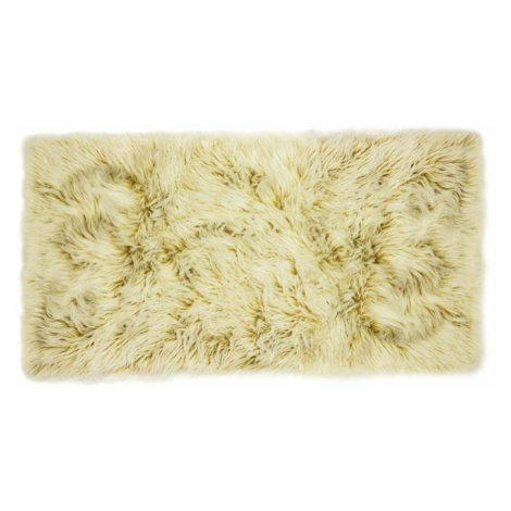 Kontrast Kusový koberec s vysokým vlasem OMBRE 120 x 170 cm - hořčicový