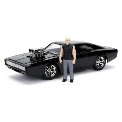 JADA auto Fast Furious 1327 Dodge Charger tlakově litý černý 1:24