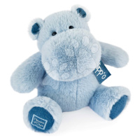 Plyšový hrošík Hippo Blue Jean Histoire d’ Ours modrý 25 cm od 0 měsíců