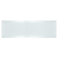 Obklad Ribesalbes Chic Colors blanco bisel 10x30 cm mat CHICC1301