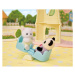 Sylvanian family Zábavní park s větrným mlýnem a kotětem