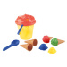 Playtive Hračky na písek (sada se zmrzlinou a žlutým kbelíkem)