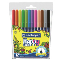 Centropen Happy liner 2521 0,3 mm - sada 12 barev