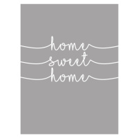 Ilustrace Home sweet home, Finlay & Noa, 30 × 40 cm