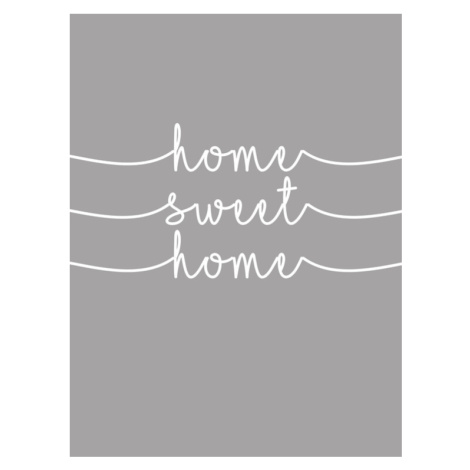 Ilustrace Home sweet home, Finlay & Noa, 30 × 40 cm