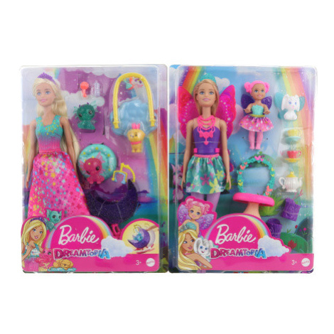 Dudlu Barbie Pohádkový herní set s panenkou GJK49