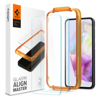 Ochranné sklo Spigen Glass tR AlignMaster 2 Pack -  Samsung Galaxy A35 (AGL07772)