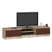 TV stolek RTV 160 dub sonoma/wenge