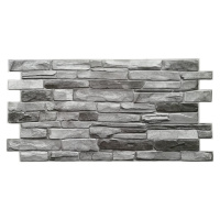 Nástěnný panel PVC Grey Stone 98x49,8 cm