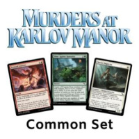 Murders at Karlov Manor: Common Set (English; NM)
