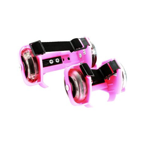 APT AG234A Svítící LED kolečka na boty, růžová