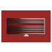 PMH Avento Frame AVF1 koupelnový radiátor 500x790 mm - černá pololesk (P.M.H.)