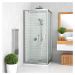 Roth Lega obdélníkový sprchový kout 70 x 90 x 190 cm brillant transparent LLDO1/700_LLB/900_br_t