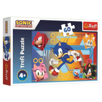 TREFL - Puzzle Sonic v akci 60 dílků