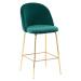 Barová židle Artdeco Bar Zelená