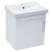 Koupelnová skříňka s umyvadlem Naturel Vario Dekor 50x51x40 cm bílá lesk VARIO250BIBL