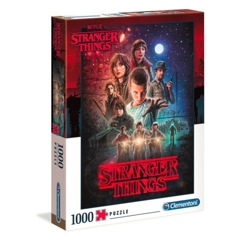 Clementoni Puzzle - Stranger Things (Season 1) 1000 dílků - Clementoni