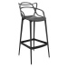 Barová židle A.I. STOOL RECYCLED, v. 75 cm, více barev - Kartell Barva: černá