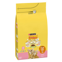 PURINA FRISKIES Junior s kuřecím, krůtím a zeleninou - výhodné balení: 3 x 1,5 kg