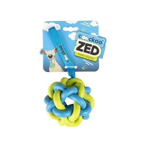 Ebi Coockoo Zed gumová hračka modrá zelená